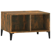 Tavolino da salotto | Tavolino da caff¨¨ | Tavolino da Soggiorno Rovere Fumo 60x50x36,5 cm Legno Multistrato