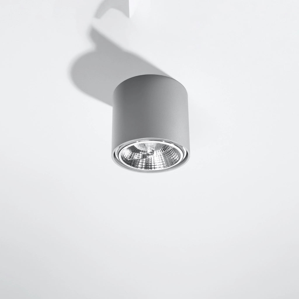 Faretto da soffitto CILANO grigio metallo GU10 Pure Lume