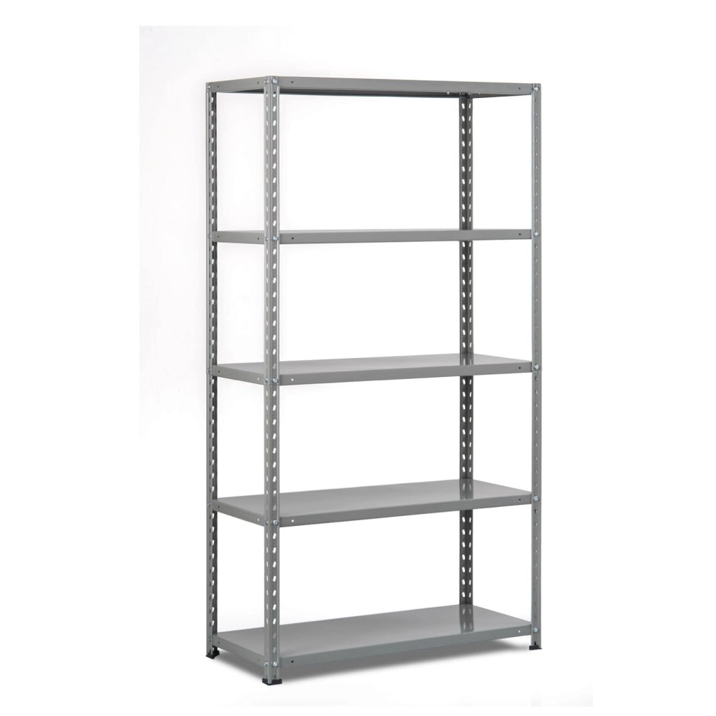 Scaffale in metallo 5 ripiani 100x40x188 cm