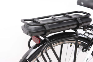 Bici elettrica SCH E-Moving 28'' city Bianca