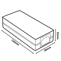 Alimentatore 60w 12v 5a per strisce led ip20 interno