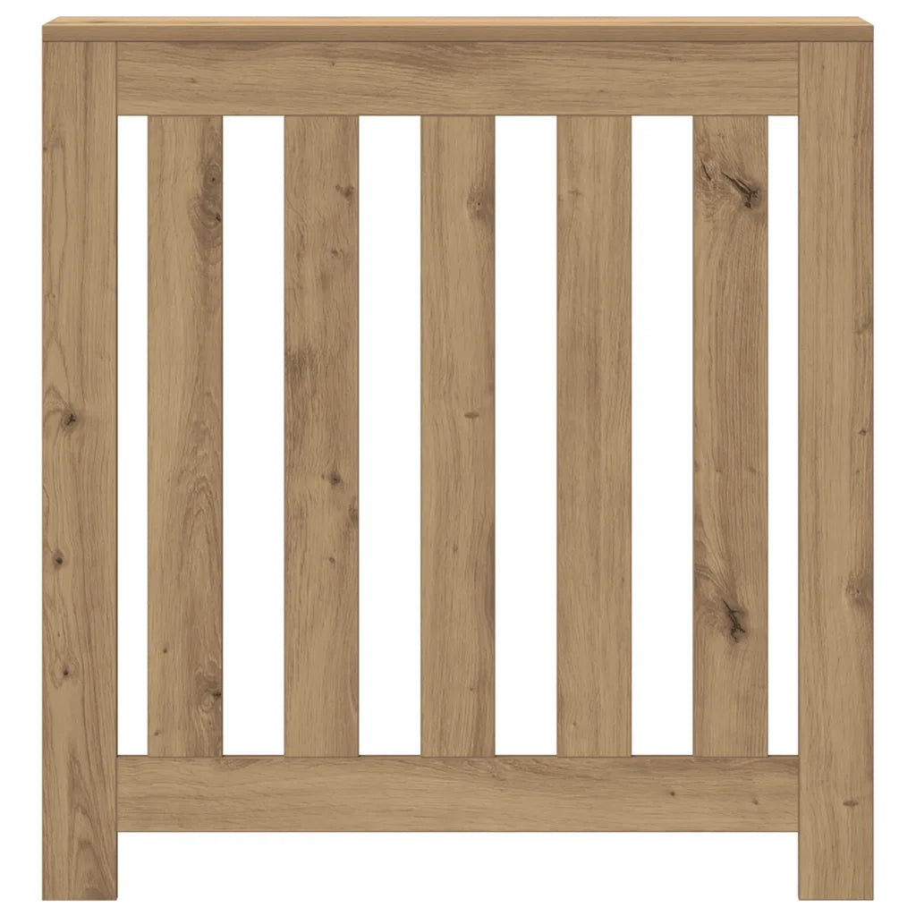vidaXL Copertura Termosifone Rovere Artigianale 78x20x82cm in Legno