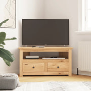 Mobile Porta TV-Mobile per TV-Credenza TV Angolare 93x49x49 cm Pino Massello Panama Range