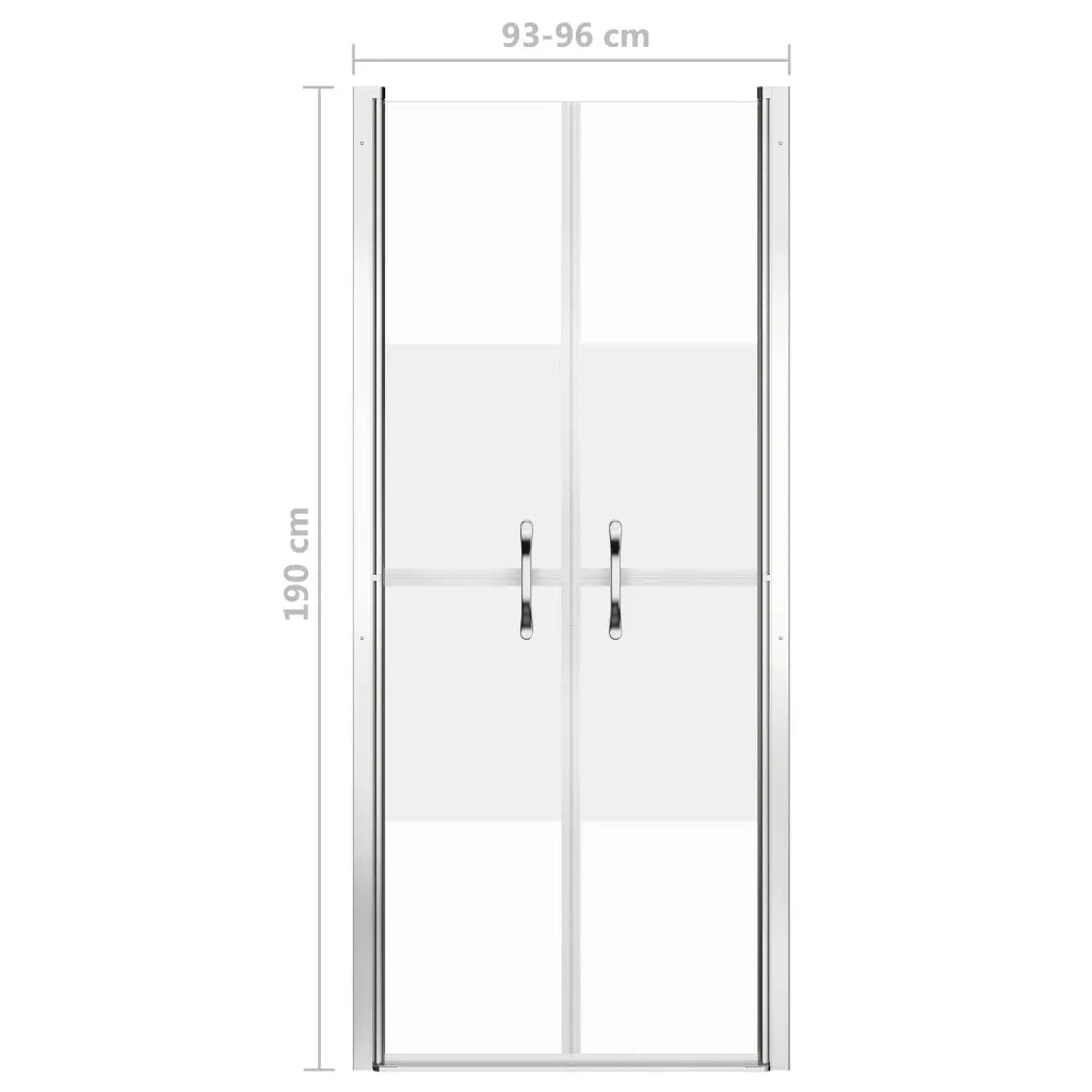 Porta per Doccia in ESG Semi-Satinato 96x190 cm CFW9082754