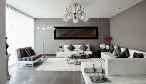 Lampadario In Cristallo Con Foglie In Metallo APP636-5C