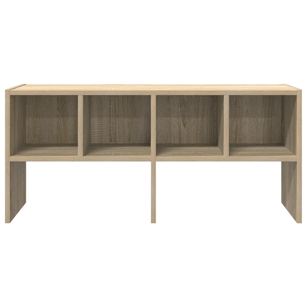Scarpiera Impilabile Rovere Sonoma 89,5x30x40 cm 858843