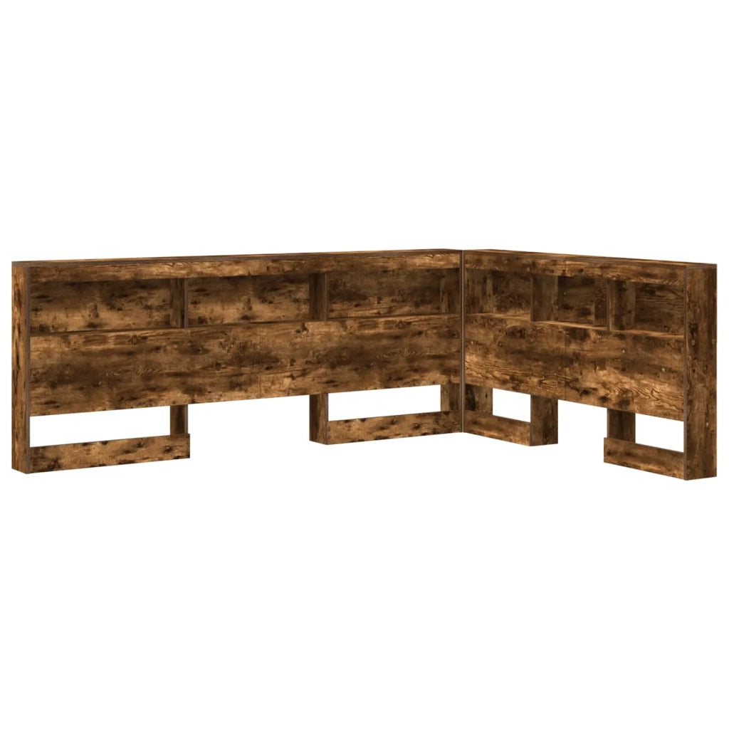Testata contenitore Rovere fumé 140 cm Legno multistrato 3335489