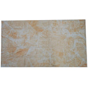 Trade Shop - Pannello 77x70cm Mattoni Beige Carta Parati Pvc Mattoncini 3d Adesiva Muro -