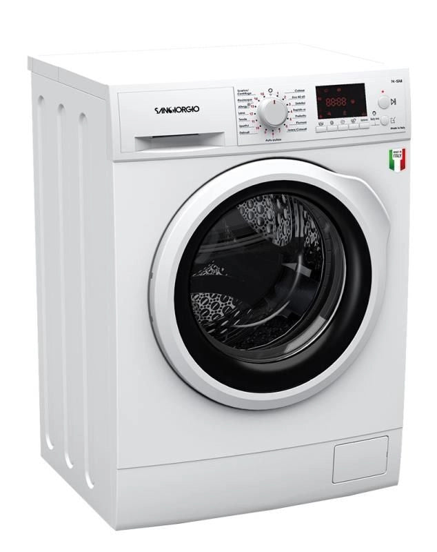 SanGiorgio F1012D9 lavatrice Caricamento frontale 10 kg 1200 Giri/min Bianco