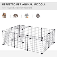 Box per Animali nero 106x73x36 cm