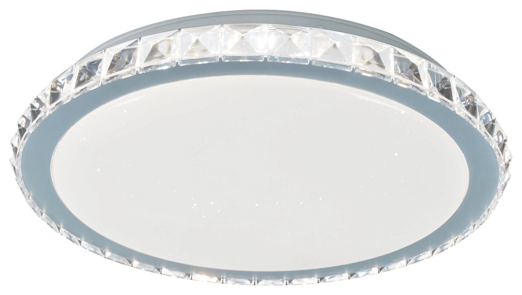 Plafoniera LED Rabalux Cressida 40,5cm 24W cromata tonda