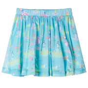 Gonna Plissettata da Bambina Acqua Chiaro 140 CFW8174509