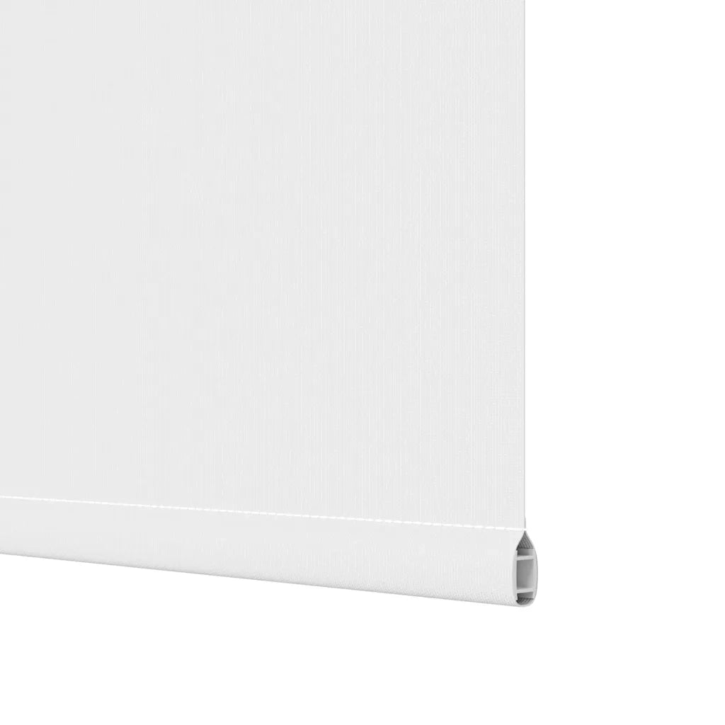 Tenda a rullo oscurante 144,4x230 cm bianco 240168
