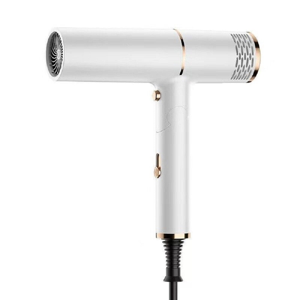 Trade Shop - Asciugacapelli Phon Professionale 4000w Ione Negativo Luce Blu Pieghevole Tx-8256 -