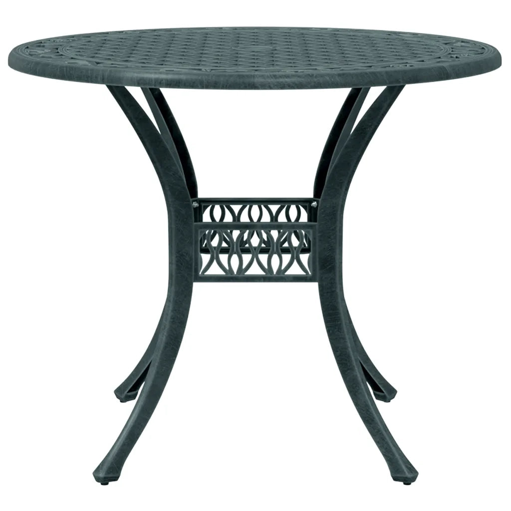Set da Bistrò 3 pz Verde in Alluminio Pressofuso 3216325
