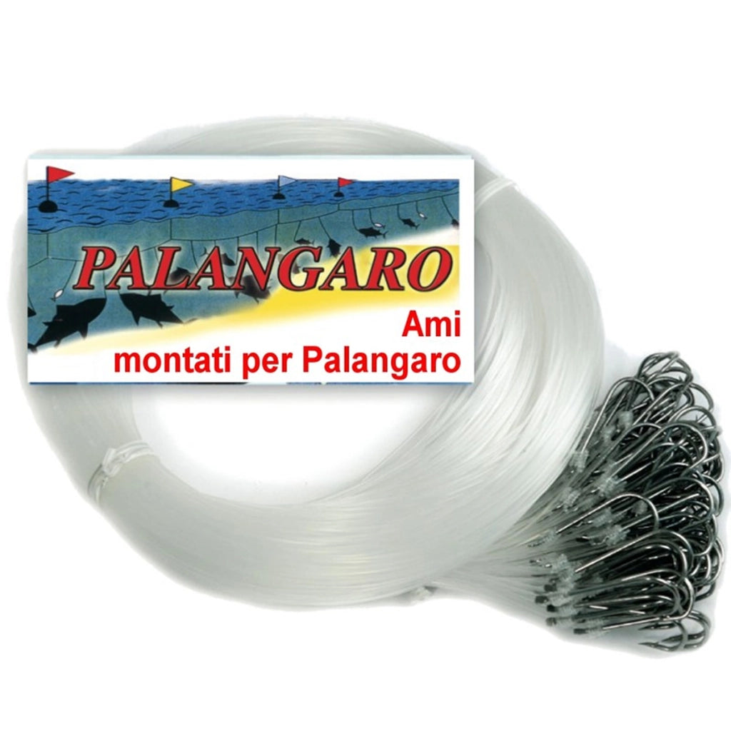 Ami montati per palamito lenza cm 220 amo n 17 pezzi 100