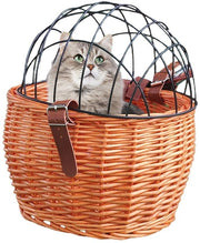 Porta bicicletta in rattan - Porta bicicletta davanti casa - Porta bicicletta per animali - Porta bicicletta impermeabile - Porta bicicletta 30*25cm - Facile da installare