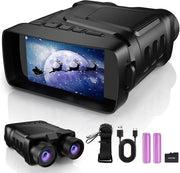 Nocciolamento Notturno Verrekijker con Infrarosso e Schermo HD - 10x Zoom Digitale per Esplorazioni Notturne Avventurose