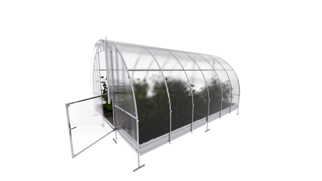 Serra da giardino KLASIKA EASY 3 x 4 m (12 m²), 6 mm con rivestimento in policarbonato
