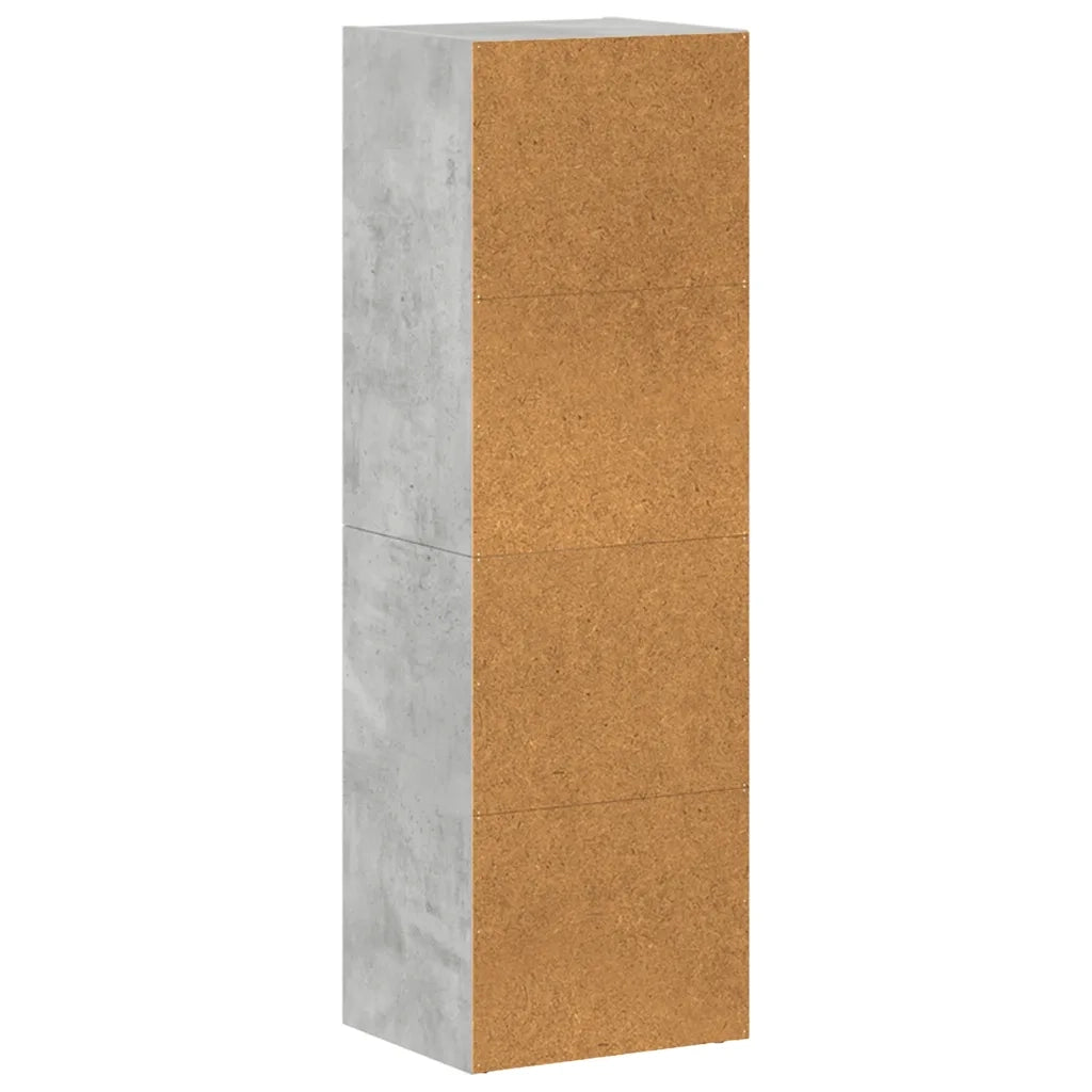 Libreria/Mobile TV Grigio Cemento 36x30x114 cm in Truciolato    cod mxl 33762