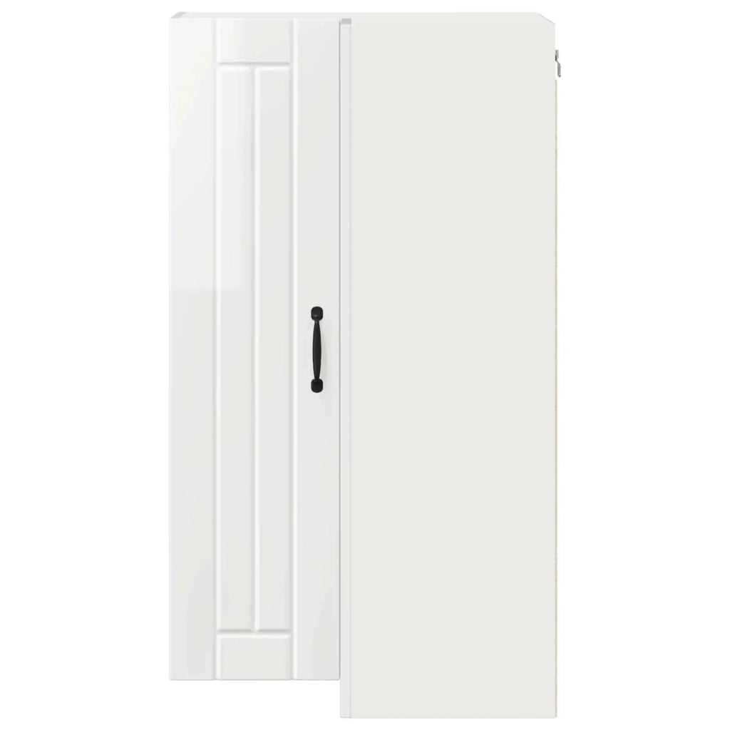 Mobile da cucina-Armadio da cucina Bianco Lucido 57 x 57 x 100 cm