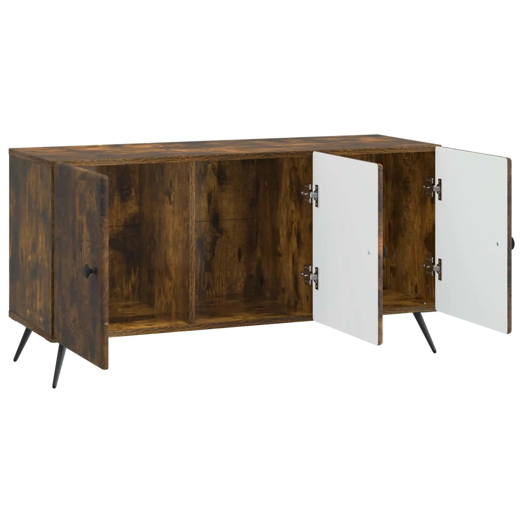 Mobile TV-Credenza per TV Rovere Fumo 99 x 34,5 x 50 cm Legno ingegnerizzato 764284