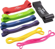 Cinture di resistenza per Fitness e allenamento di forza - Cinture elastiche per esercizi a casa e yoga