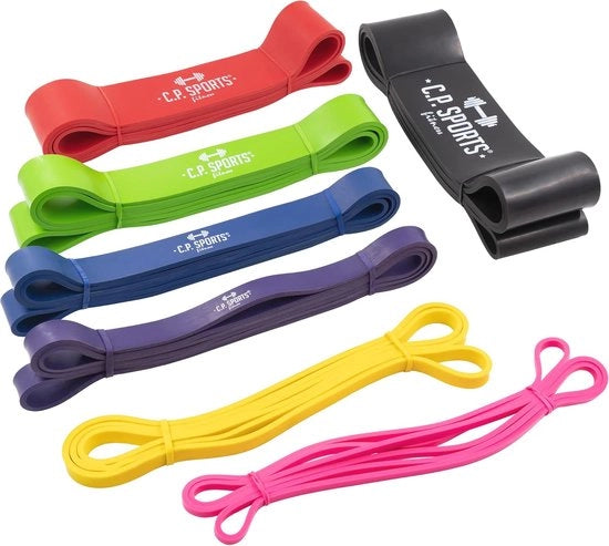 Cinture di resistenza per Fitness e allenamento di forza - Cinture elastiche per esercizi a casa e yoga