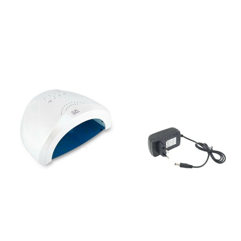 Trade Shop - Lampada Uv Led Da 48w Sun 1 Ricostruzioni Unghie Mani Piedi Fornetto Nail Art -