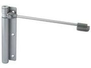 CHIUDIPORTA ERCOLE ACCIAIO CROMO SATINATO- - mm.170x39x225 - montaggo lato sinistro - 2 pezzi ALDEGHI