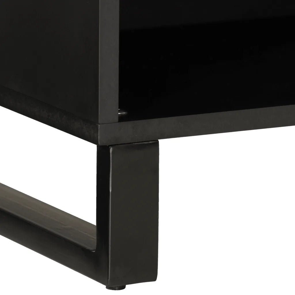 Mobile Porta TV 60x33x43,5 cm in Legno Massello di Acacia 352882
