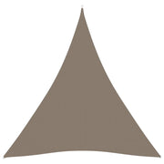 Vela ombreggiante triangolare in tessuto Oxford 4,5 x 4,5 x 4,5 m tortora 02_0009861