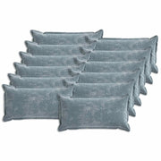 Federa 12 pcs HOUTEN Azzurro 40 x 80 cm Tessuto Chenille 918231