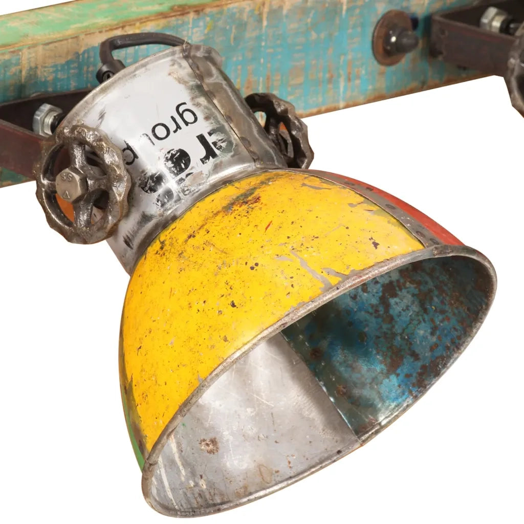 Lampada da Parete Industriale Multicolore 45x25 cm E27 344390