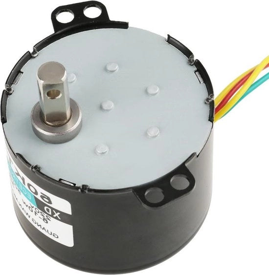 Motore elettrico permanente magnetico sincrono CW-CCW bassa velocità alto coppia 220 V 6-10 Watt mini motore elettrico.