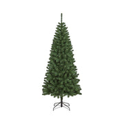 Albero di Natale Comet, Albero artificiale extra folto, Albero effetto reale in PVC, 500 rami, Altezza cm 180