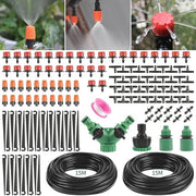Sistema di Irrigazione 149 pezzi - 30 m Set di Irrigazione a Gocce per Giardino e Serra