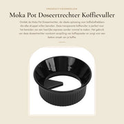 Distributore di Caffè Translucido - 150ml - Facile da Usare - Dispensatore di Caffè