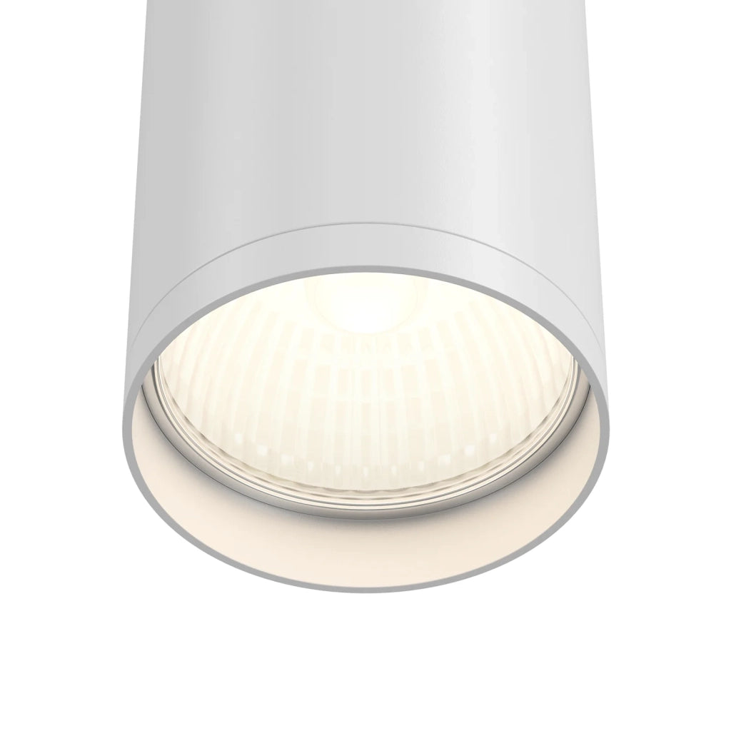 Maytoni Lampada da soffitto moderna FOCUS S 1 luce GU10 bianco metallo