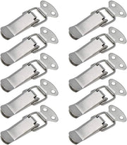 Rivetti in acciaio inossidabile per chiusura di scatola - 10 pezzi, argento, viti, adatto per chiusura di scatola, chiusura a clessidra, chiusura a unico movimento