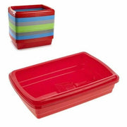 Trade Shop - Lettiera Per Gatti Gatto Rettangolare Con Paletta In Plastica Colorata -
