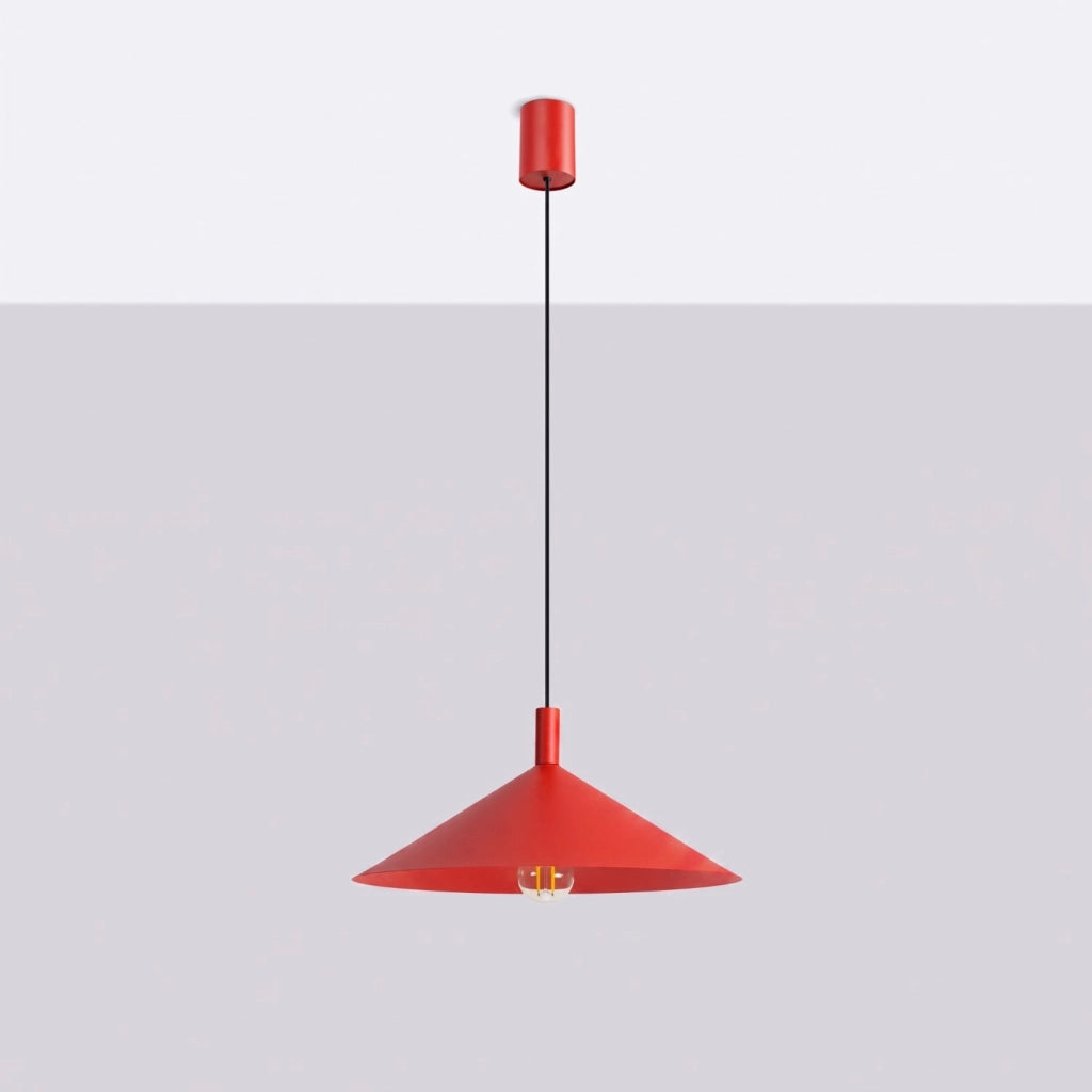 Lampada a sospensione NOX 40 rosso