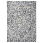 Tappeto da Esterni a Tessitura Piatta 200x280 cm Motivo Blucod mxl 119452