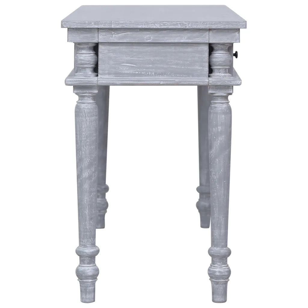 Scrivania 115x50x78 cm in Legno Massello di Mogano cod mxl 60654