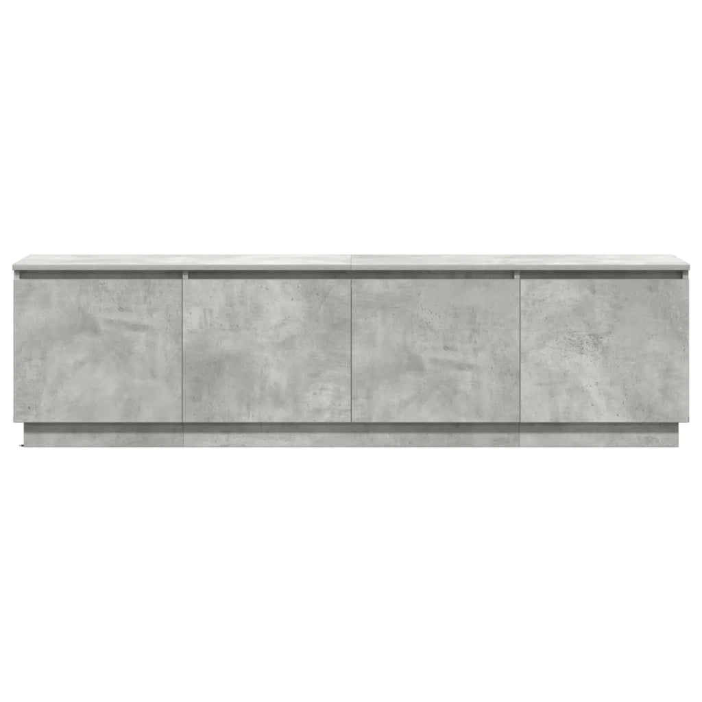Mobile TV Grigio cemento 180 x 38 x 49 cm Legno multistrato 3376147