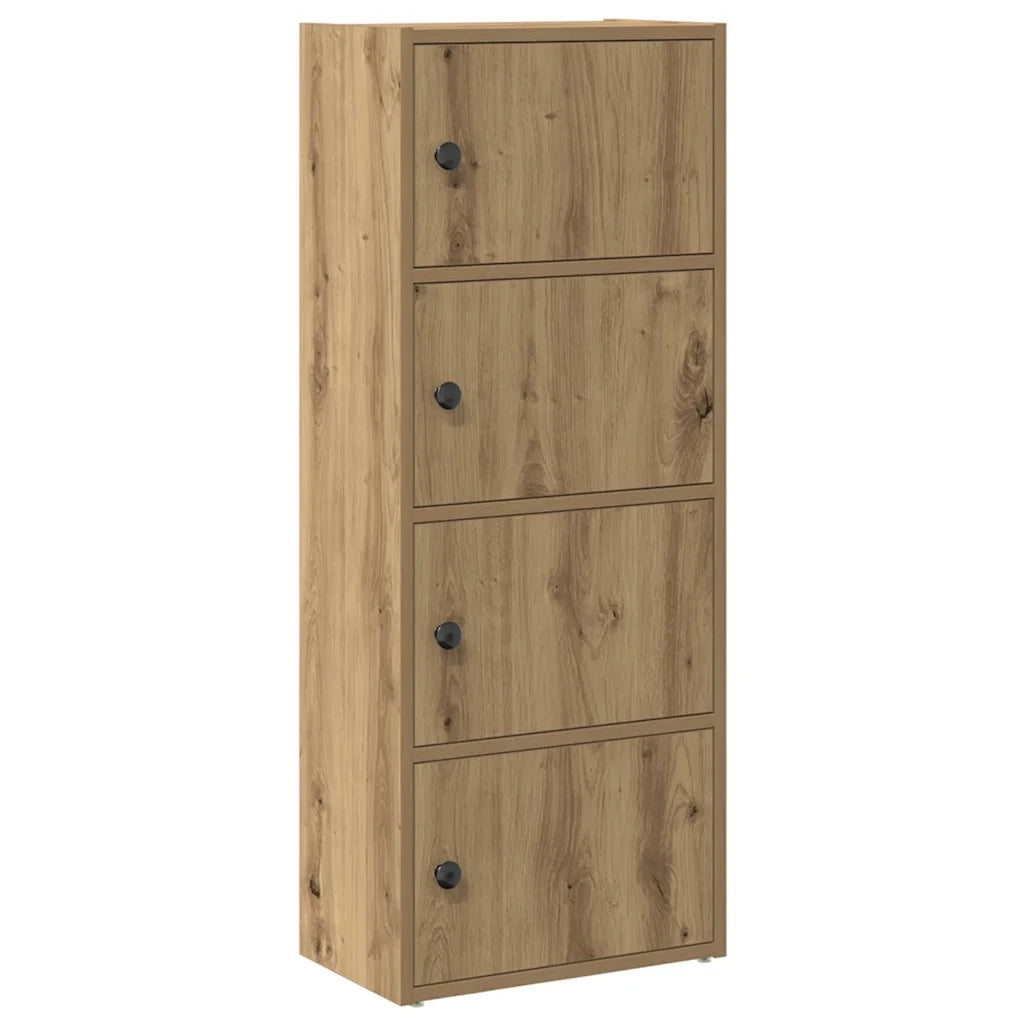 Libreria Rovere Artigianale 40x24x102 cm in Legno Multistrato 860381