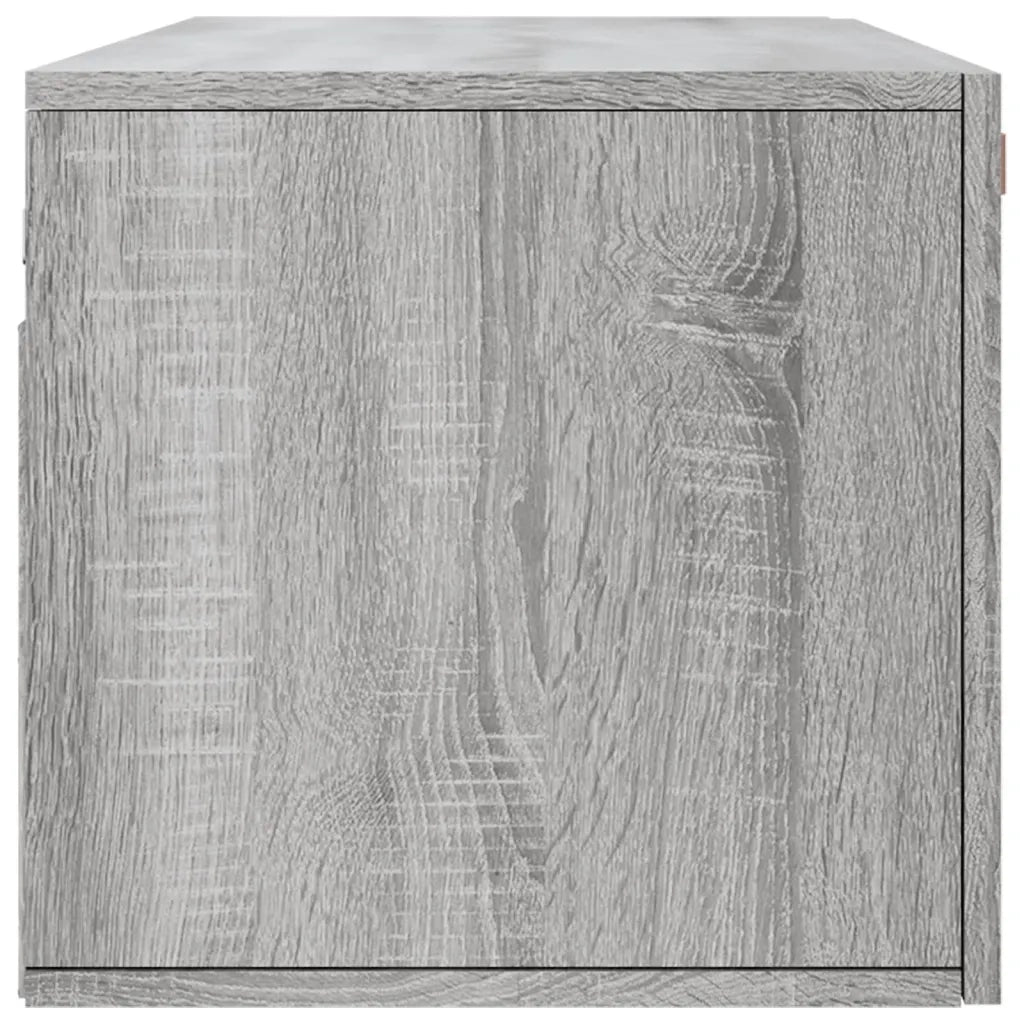 Armadietto a Muro | Mobile a Parete Grigio Sonoma 100x36,5x35 cm Legno Multistrato