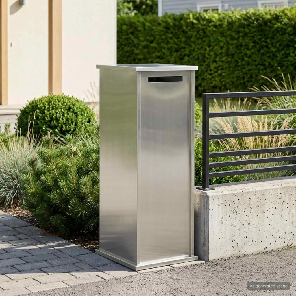 cassetta postalepastkastei Argento 40 x 40 x 100 cm 8012576