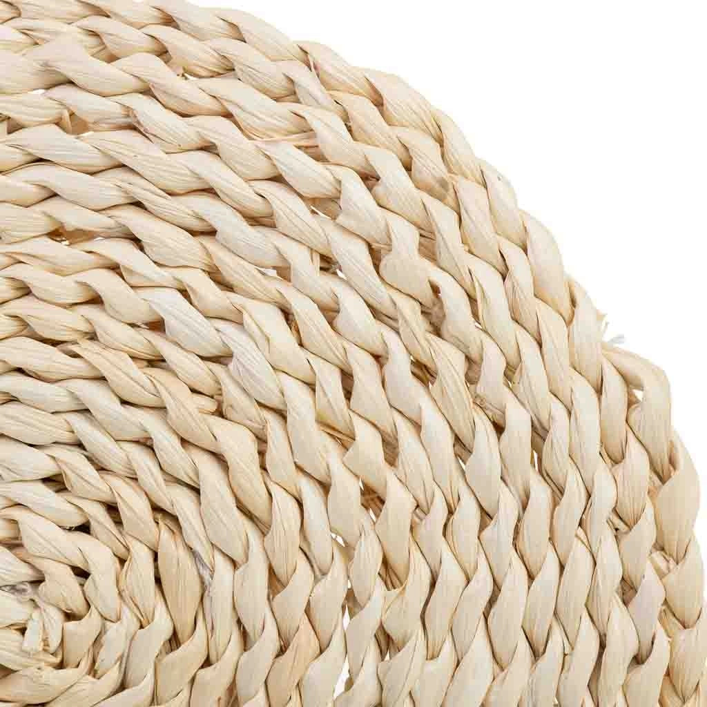 Sottopentola in fibra di mais intrecciata D35x1,5h cm