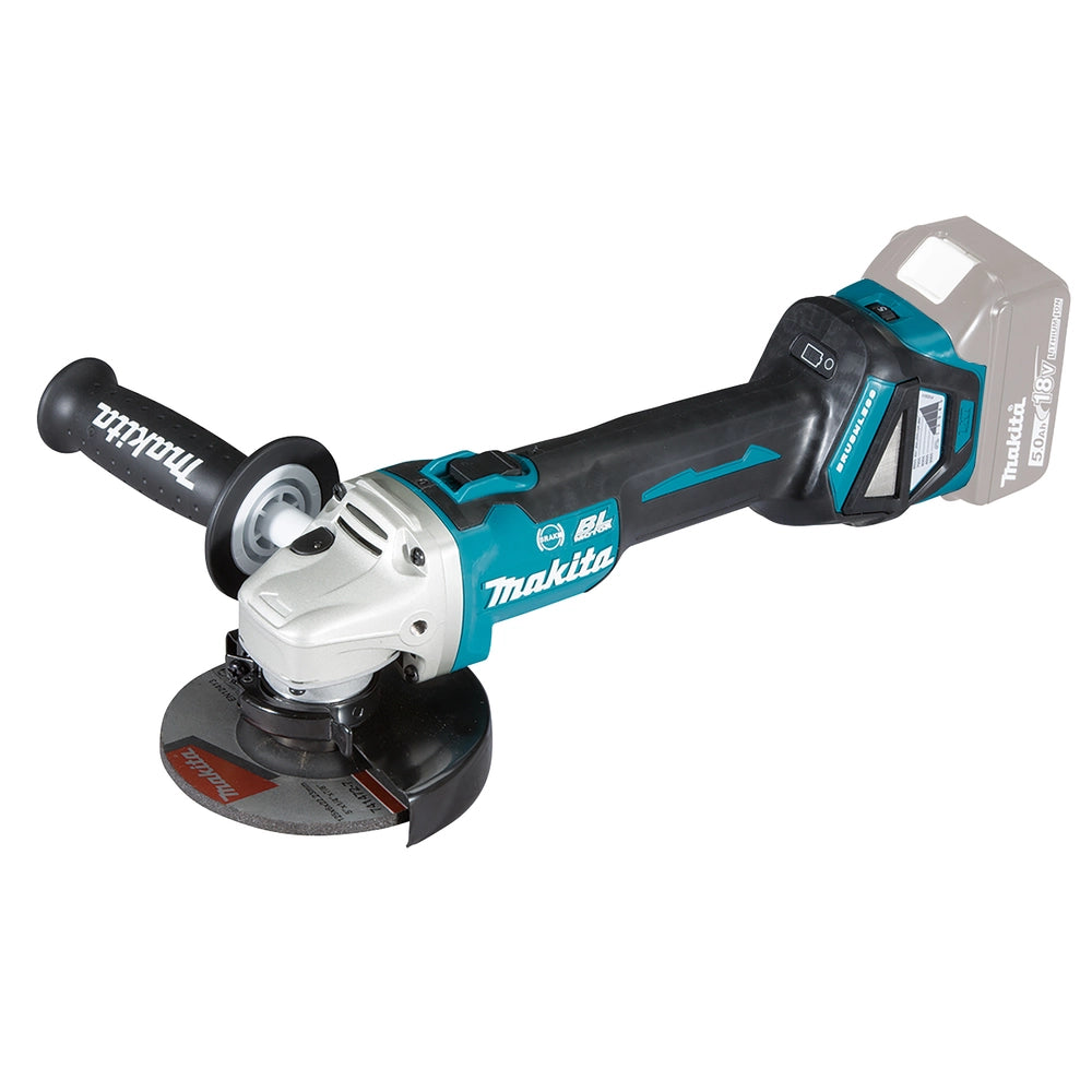 Smerigliatrice angolare Makita DGA513ZJ 18V 125 mm  corpo macchina + MAKPAC